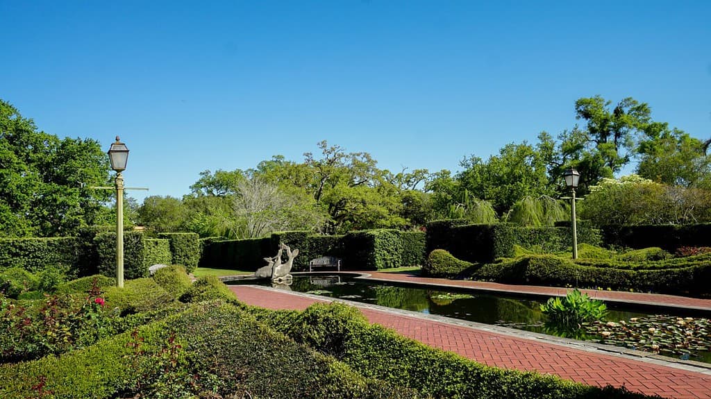 Botanical gardens in New Orleans
