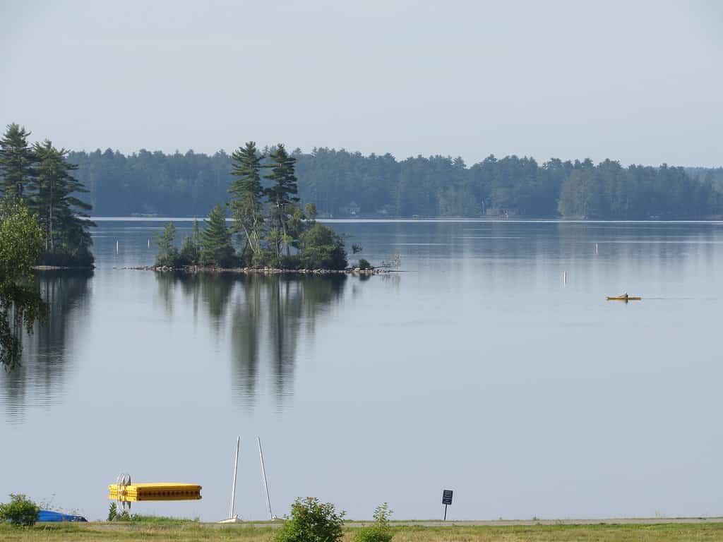 Damariscotta Lake in Maine