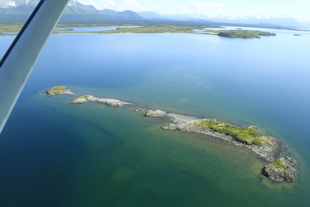 Iliamna Lake in Alaska