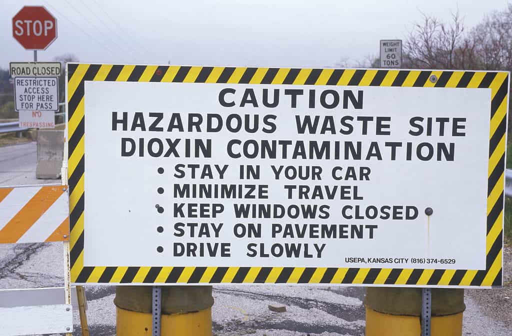 Times Beach Missouri Dioxin contamination