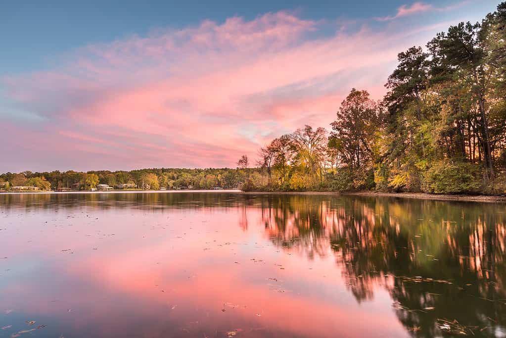 Lake Hamilton in Arkansas