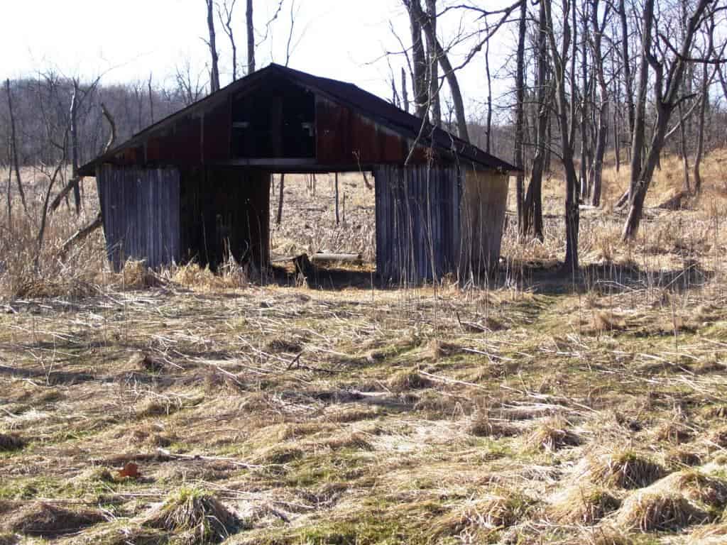 Abandoned "Helltown" barn, Ohio