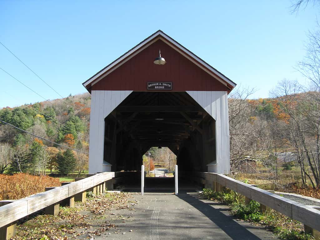 Arthur A. Smith Covered Bridge, Colrain Massachusetts