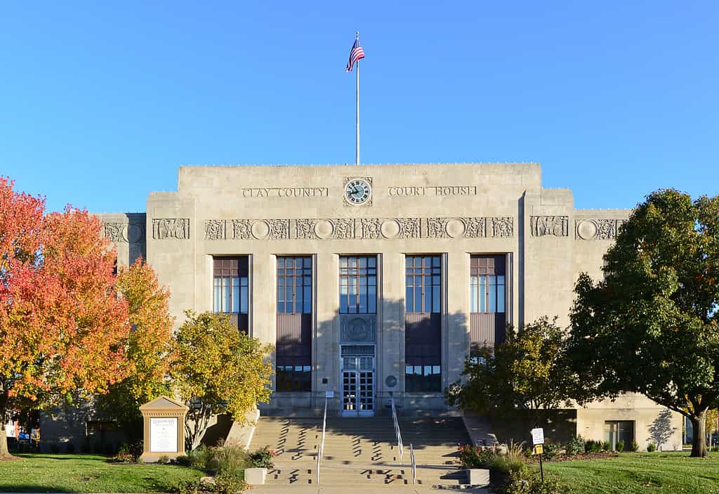 Clay County, Missouri, courthouse in Liberty