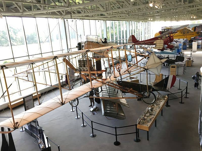 College Park Airport Museum exhibit