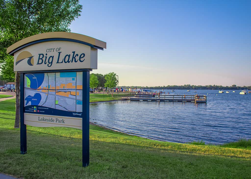 Lakeside Park in Big Lake