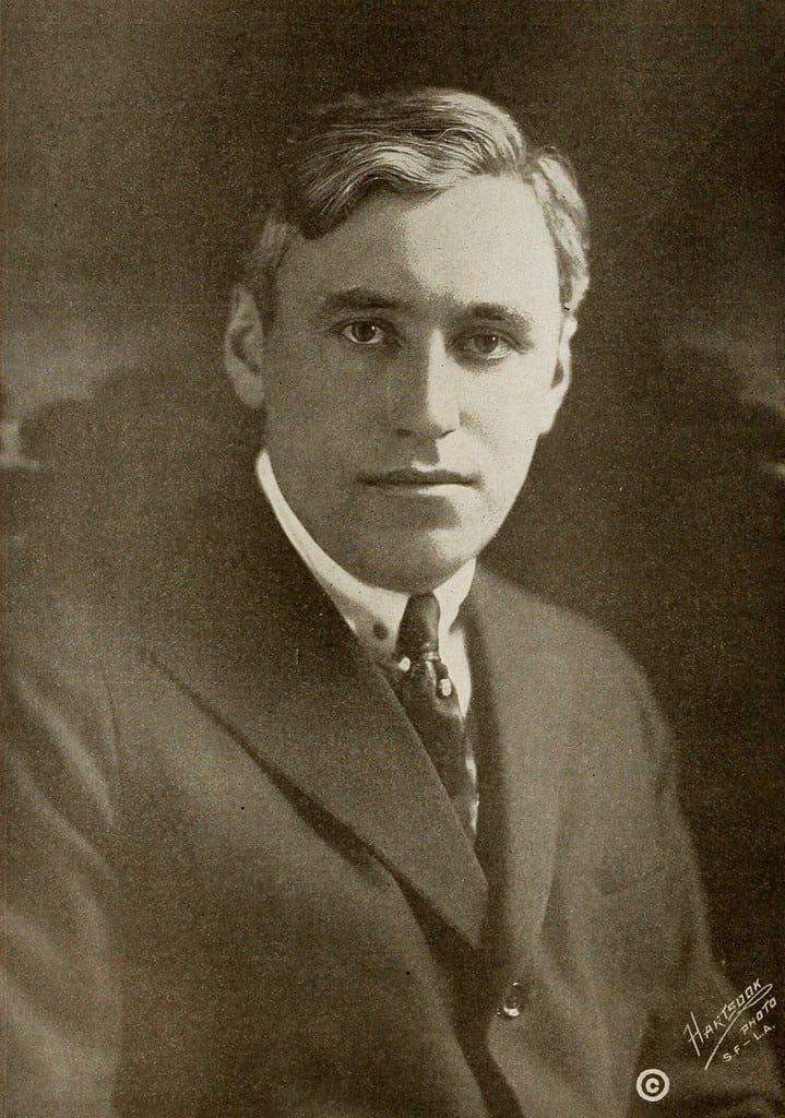 Silent movie pioneer, Mack Sennett, in 1916