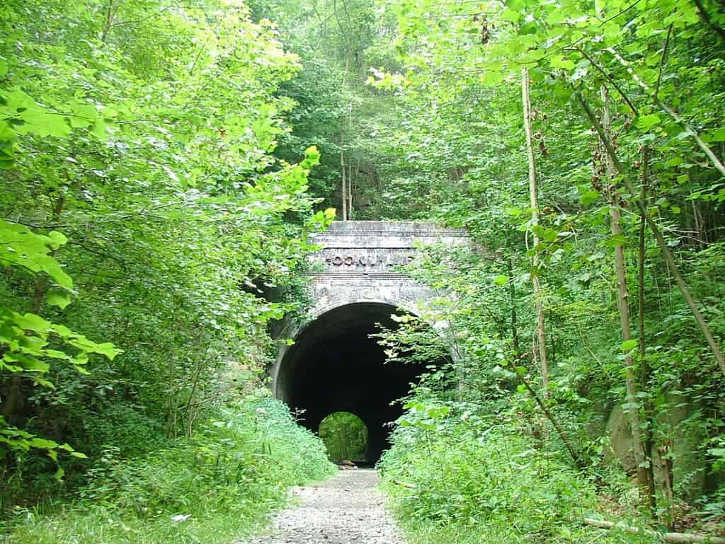 Moonville Tunnel in Vinton County, Ohio