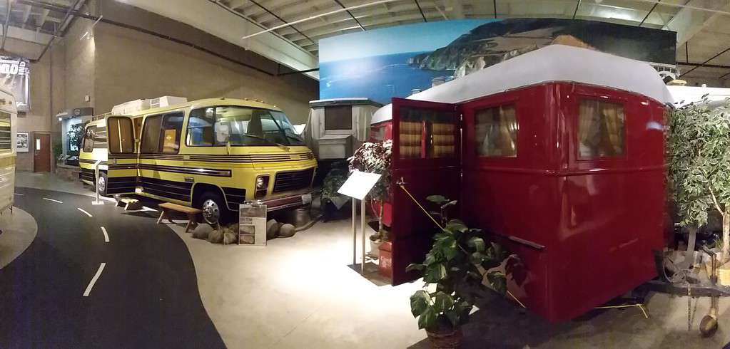 Exhibit Row in the RV/MH Hall of Fame