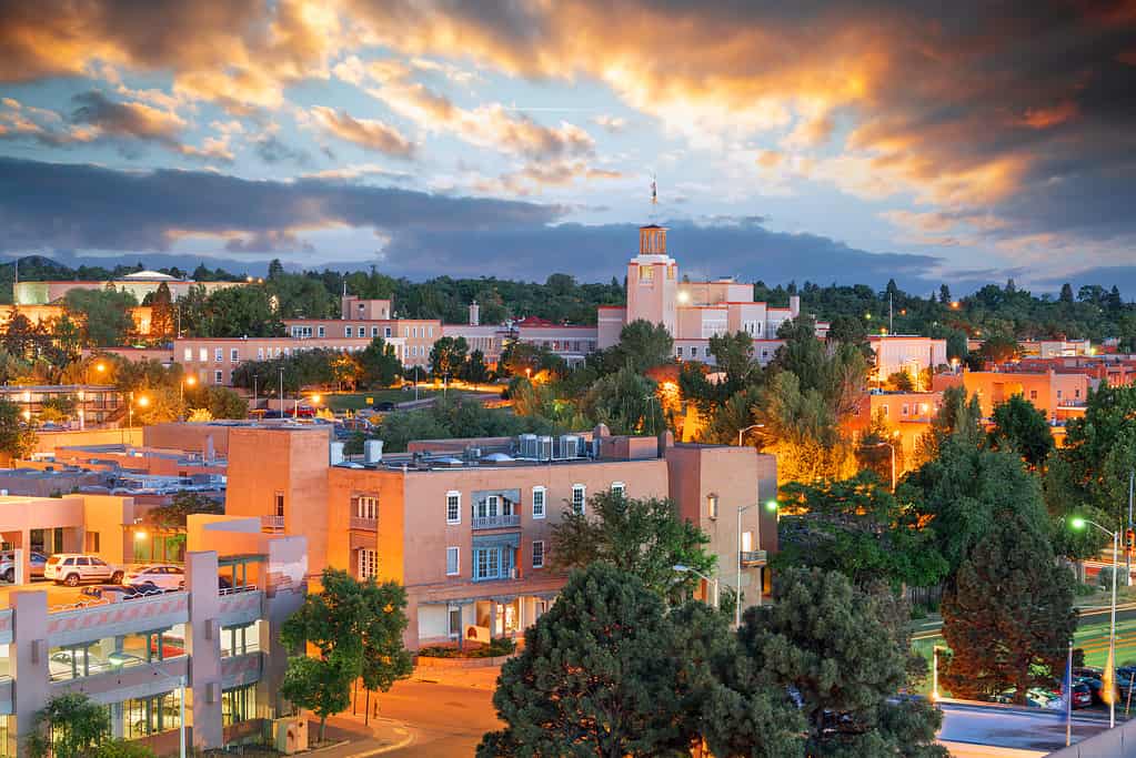 Santa Fe, New Mexico. The oldest capital in the United States.