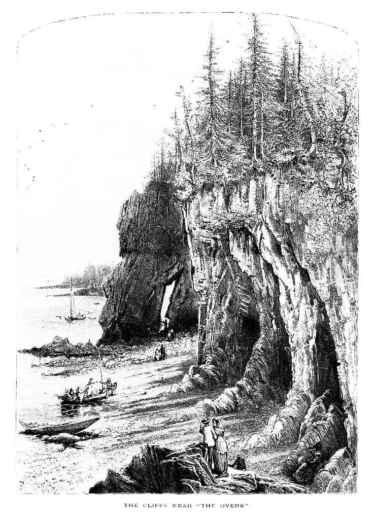 Cliffs Near The Ovens, Frenchman’s Bay, Maine , United States, Geography
