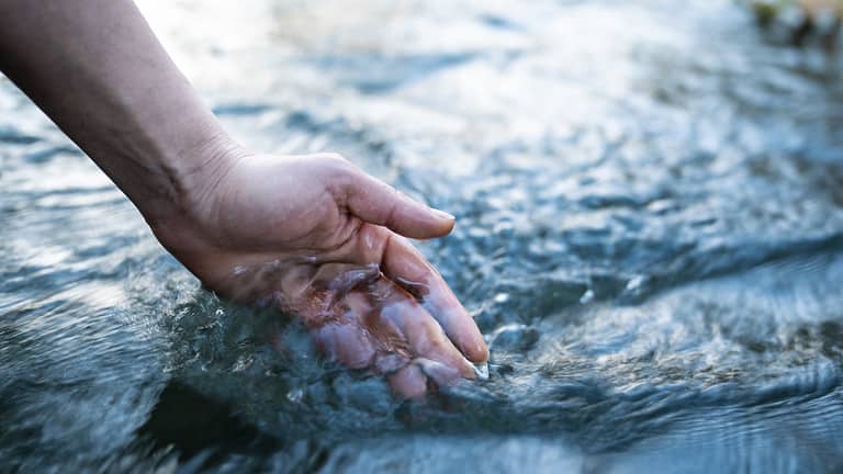 Clean, clear water