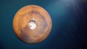 Is There Water On Mars, What Is It Made Of? Picture