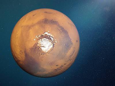 A Is There Water On Mars, What Is It Made Of?