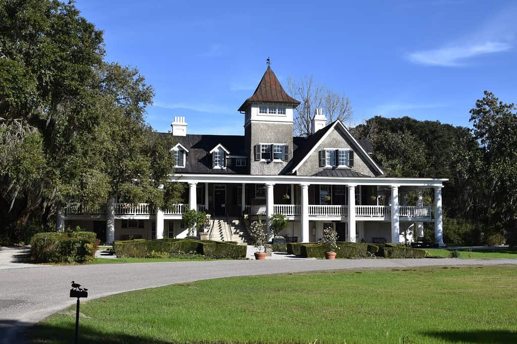 Magnolia Plantation house near Charleston South Carolina