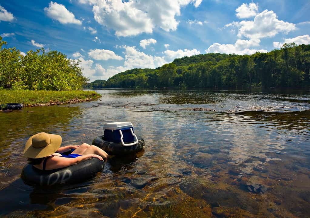 James River tubing, summer fun