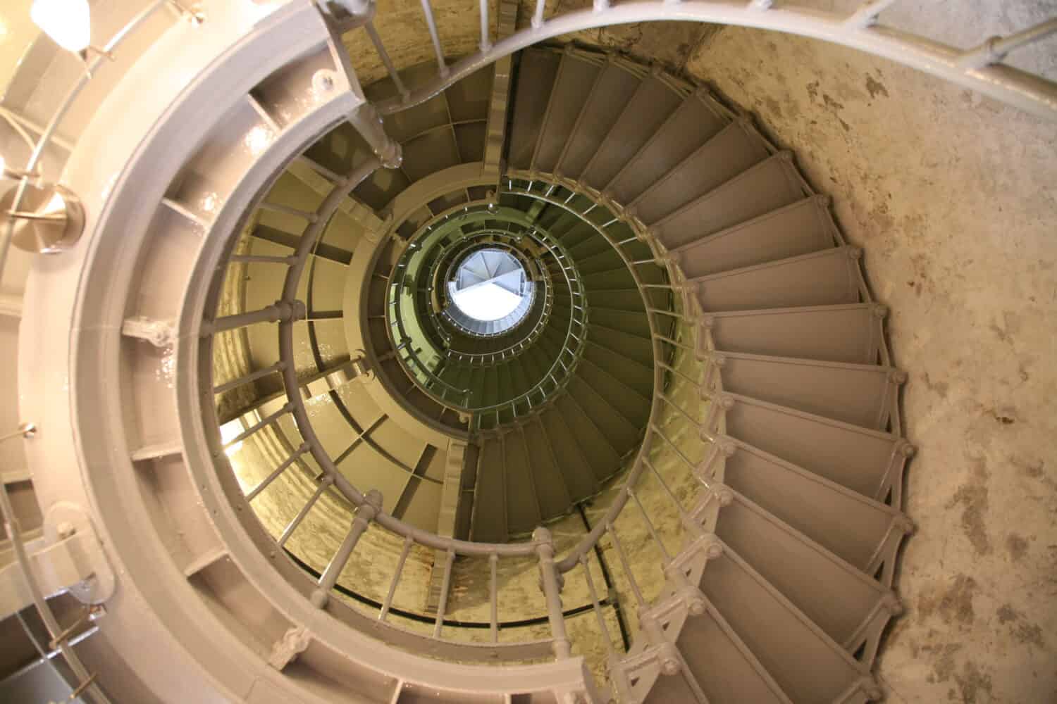 Grays harbor lighthouse stairway 