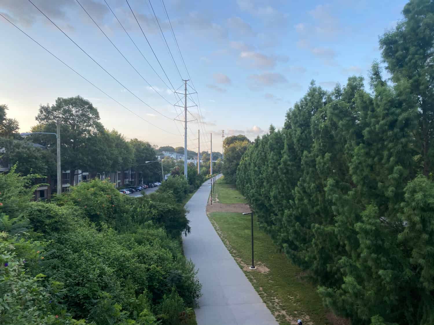 Atlanta Beltline Trail in the morning