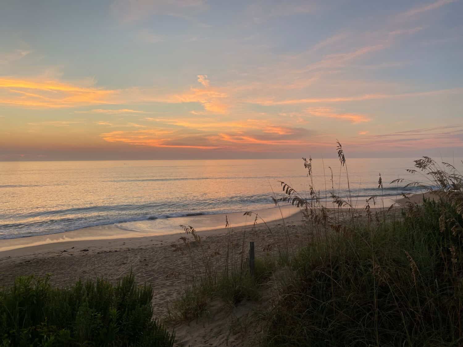 Duck North Carolina Beach Sunrise