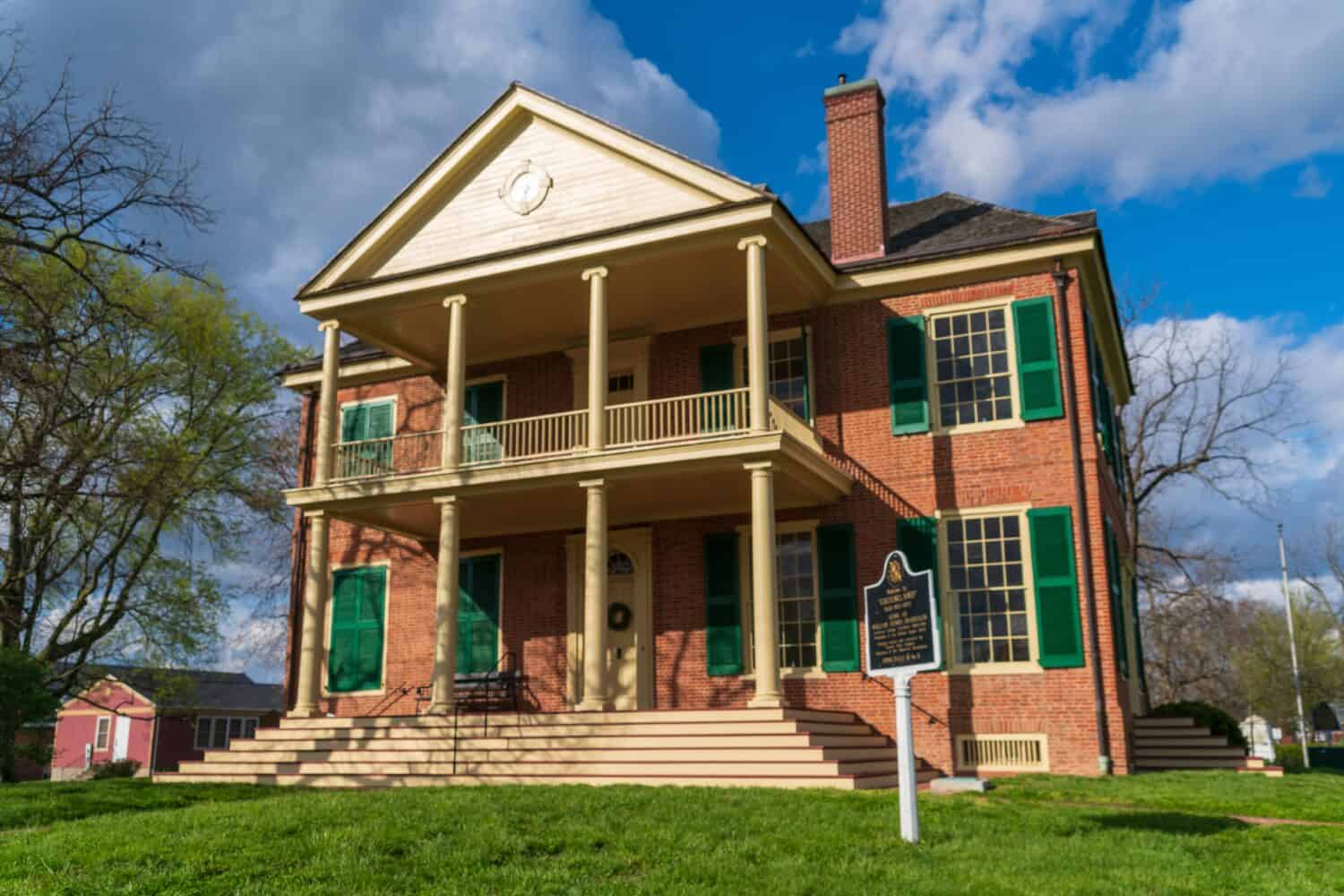William Henry Harrison's Grouseland Mansion and Museum