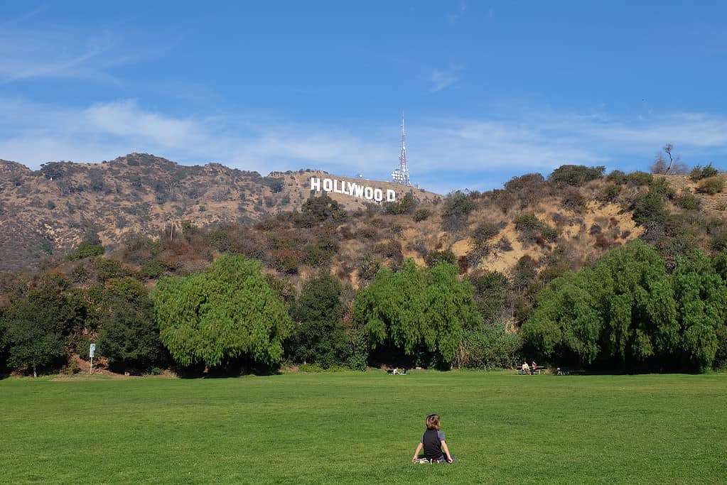 Mount Lee and the Hollywood Sign