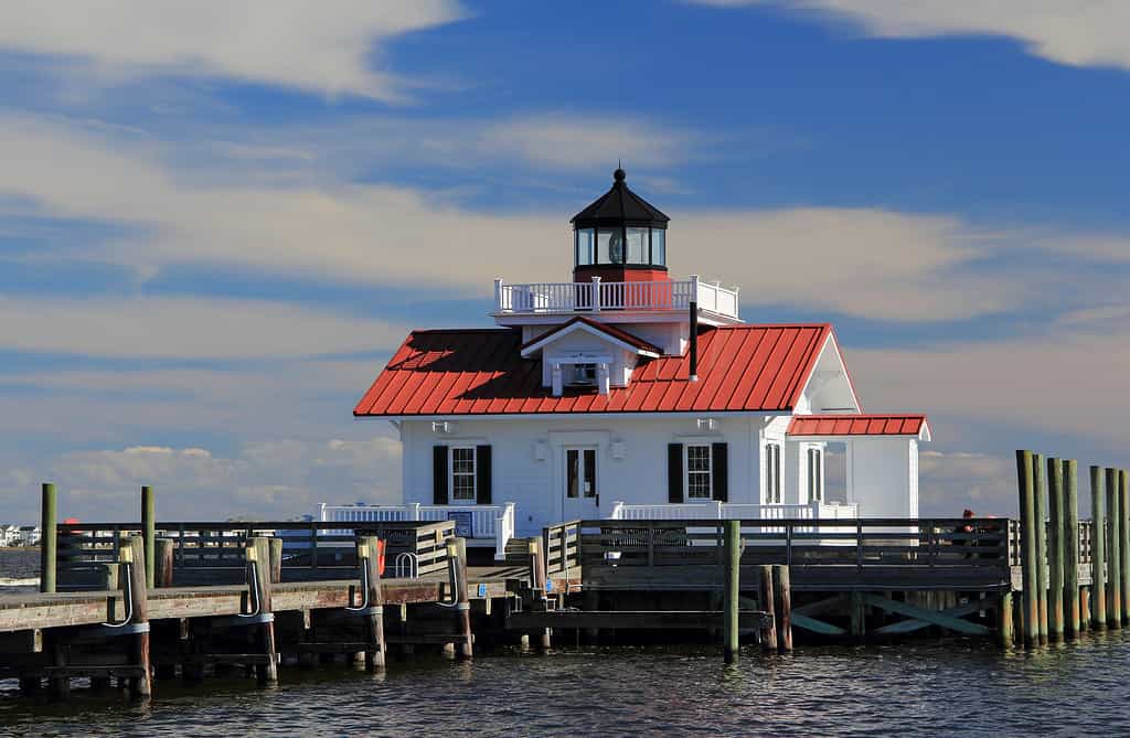Stock Photo ID: 1037231467  Roanoke Marshes Lighthouse in Manteo, North Carolina