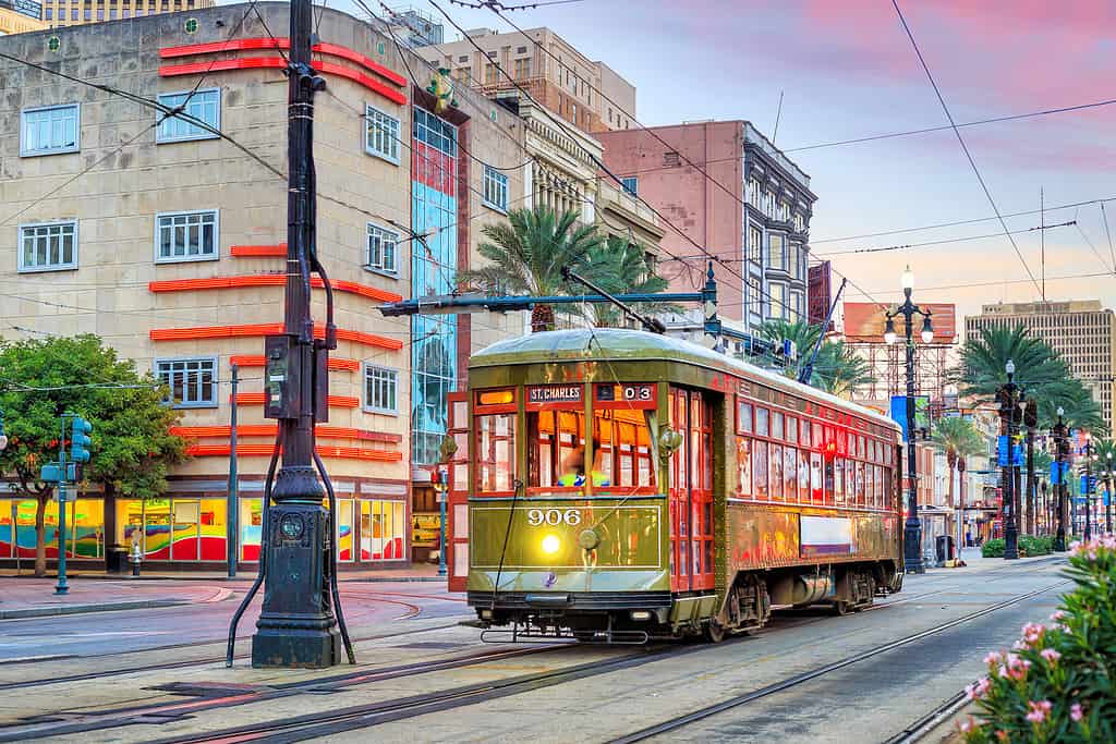 New Orleans streetcar