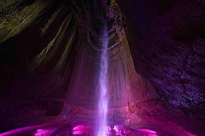 See Breathtaking Footage of the Tallest Underground Cave Waterfall in the U.S Picture