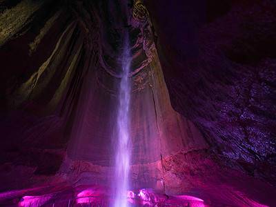 A See Breathtaking Footage of the Tallest Underground Cave Waterfall in the U.S