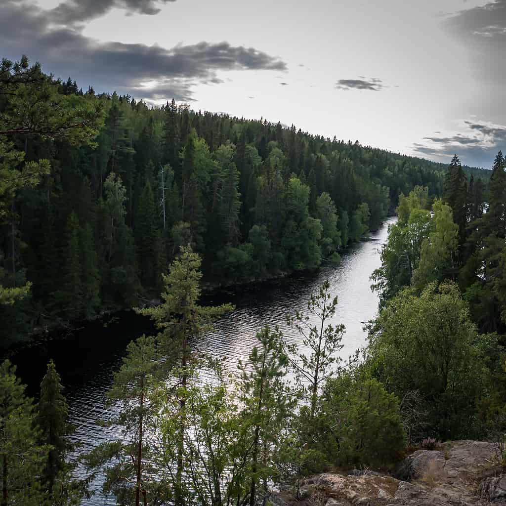 Helvetinjärvi Helvetinkolu nature park Finland