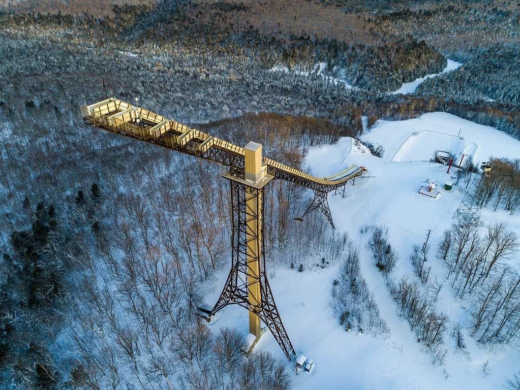 Copper Peak Ski Jump, Michigan.