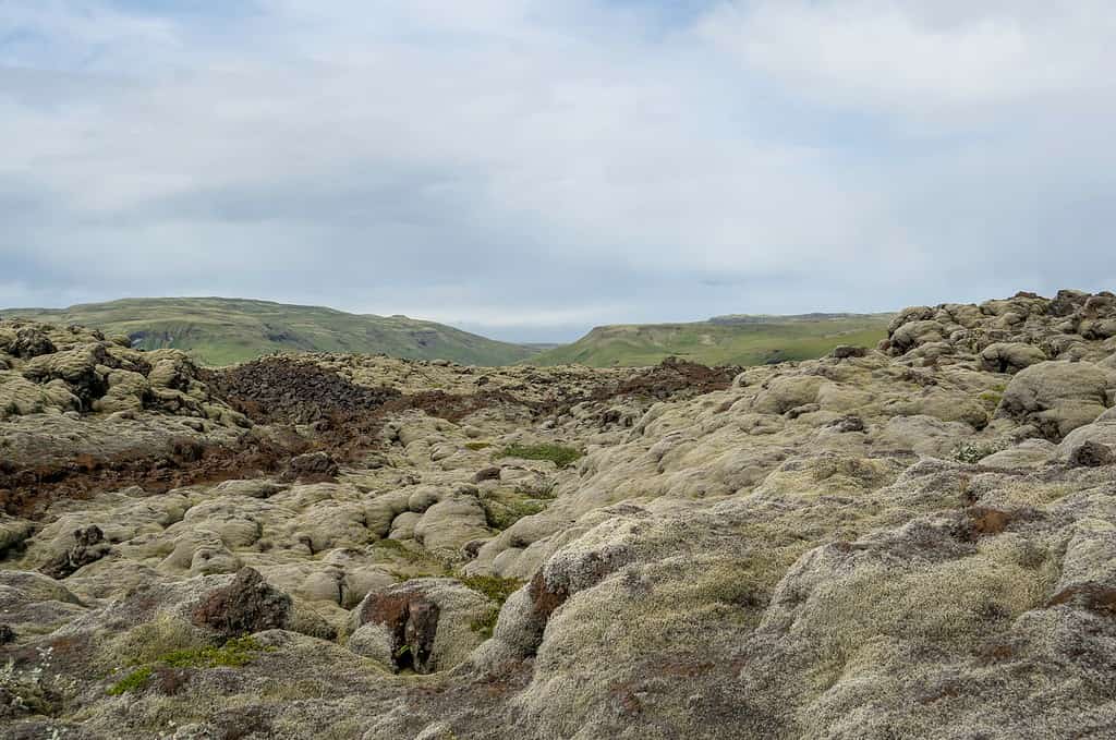 Laki Lava Fields - a volcanic fissure in the western part of Vatnajökull National Park, Iceland