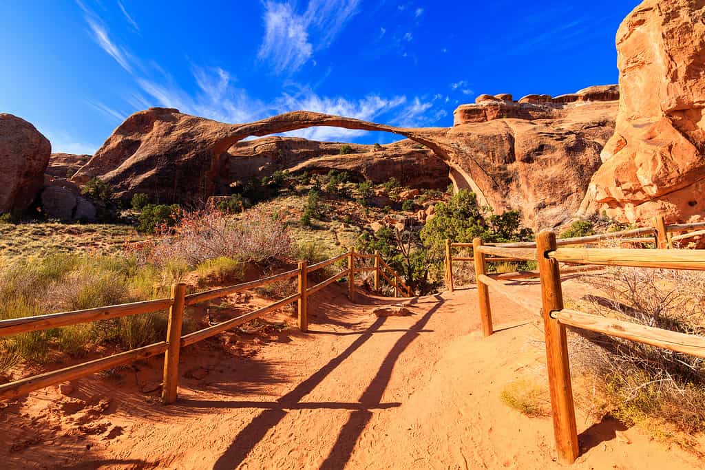 The natural beauty of Arches National Park in Utah.