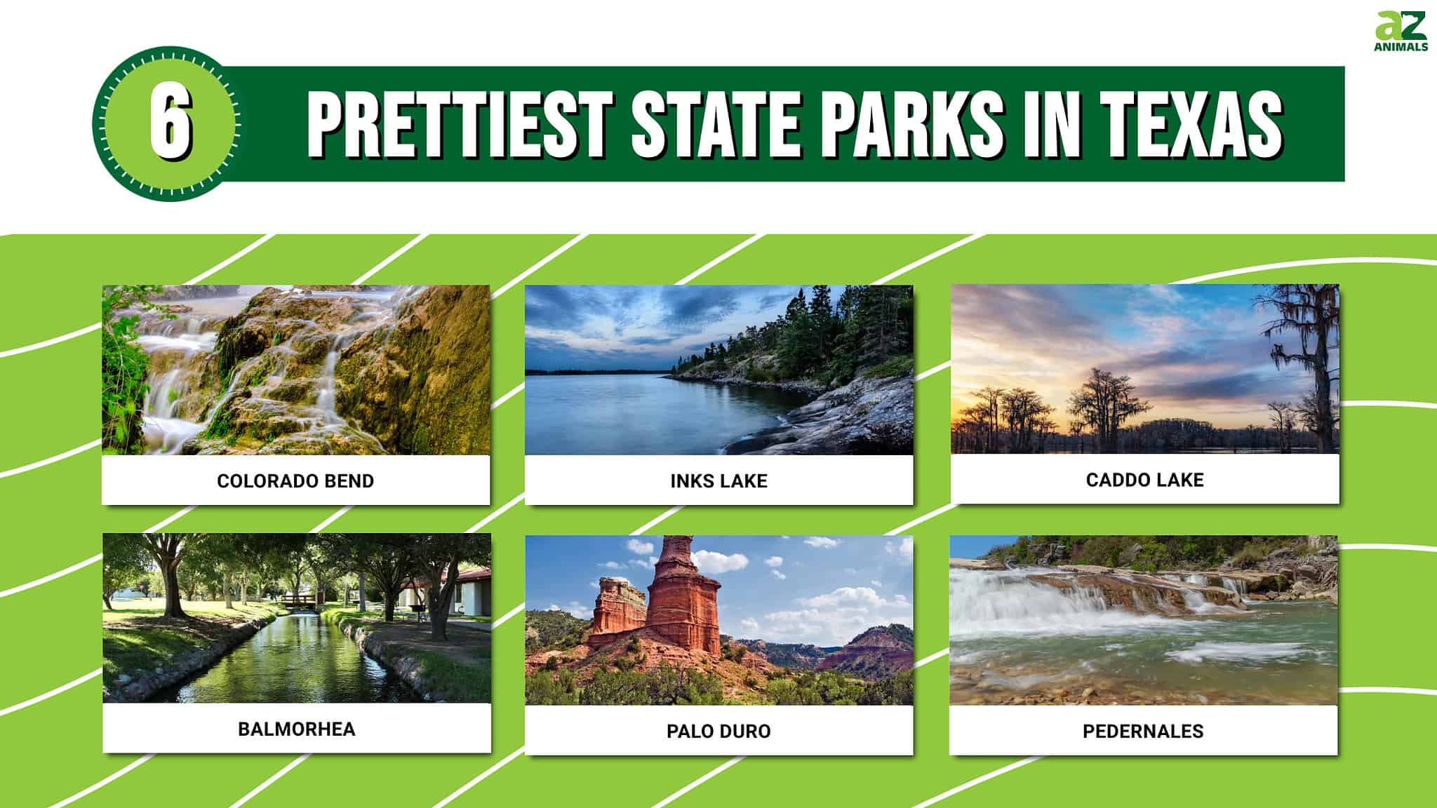 The 6 Prettiest State Parks in Texas - A-Z Animals