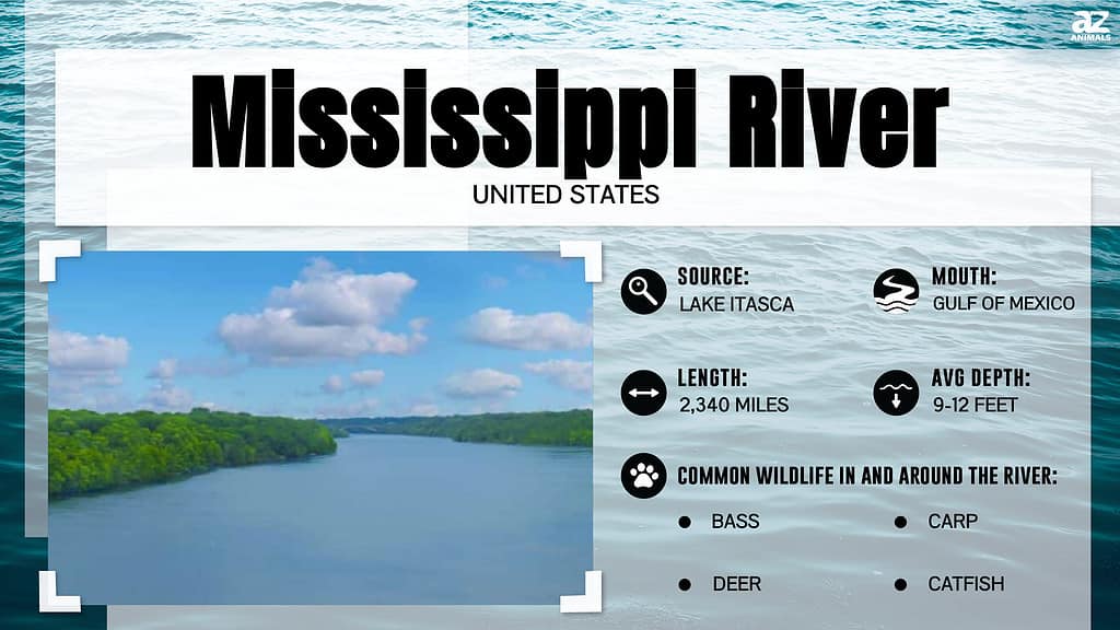 Mississippi River infographic