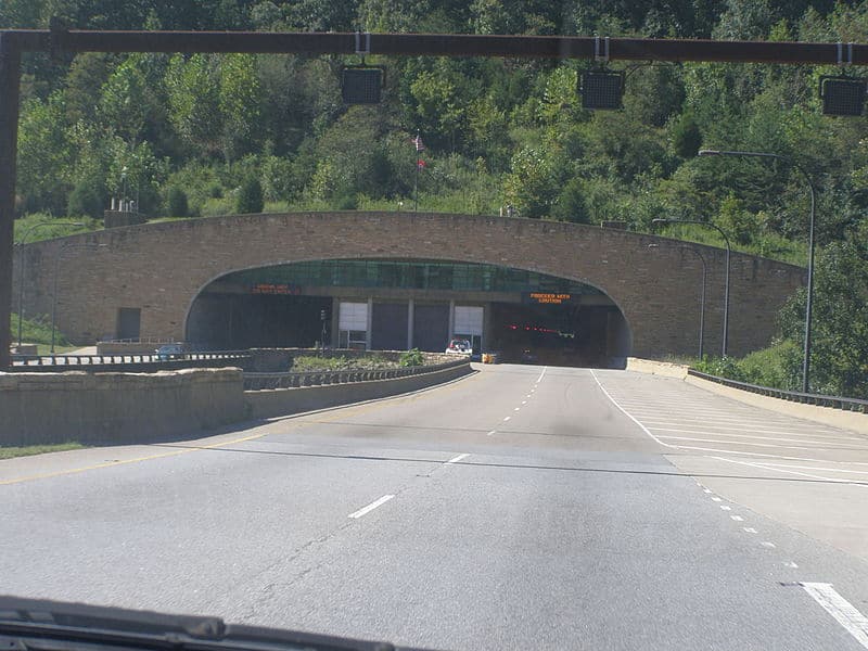 The largest tunnel in Kentucky is Cumberland Gap Tunnel.