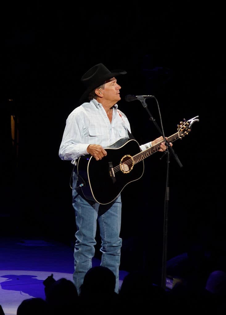 George Strait performing live at the Prudential Center in Newark, New Jersey, USA, March 1, 2014