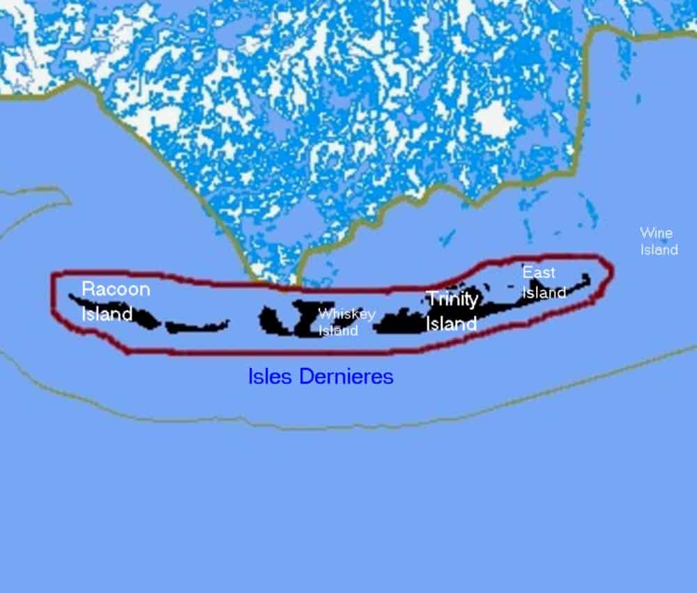 Isle Dernière, Last Island