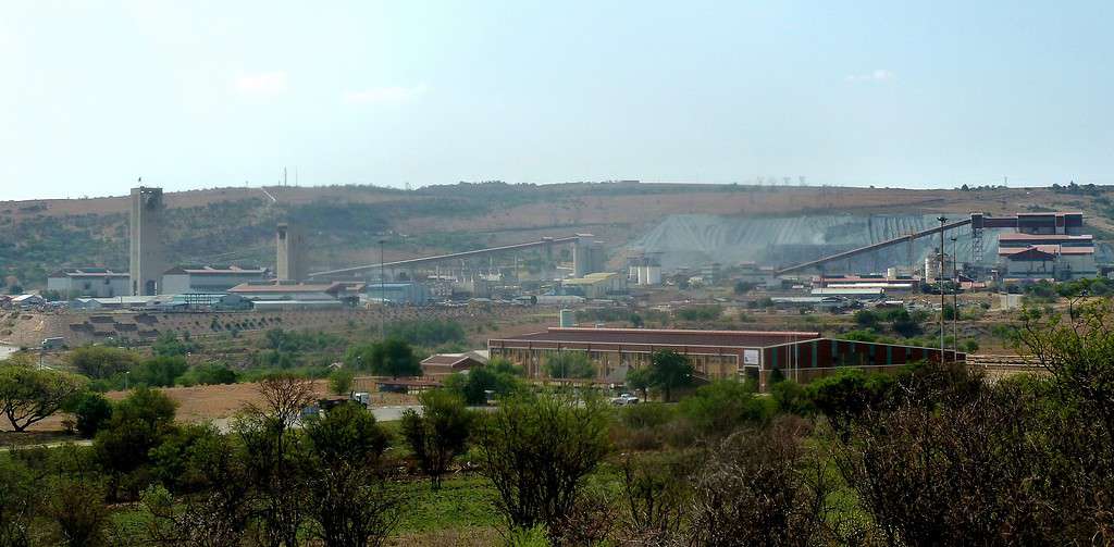 Mponeng Gold Mine in the West Rand DM, Gauteng, South Africa