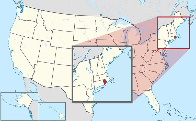 How Big Is Rhode Island? Compare Its Size in Miles, Acres, Kilometers ...