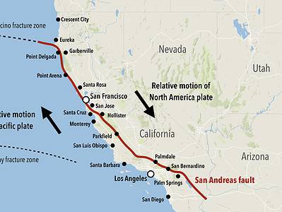 A Discover How and When the San Andreas Fault Was Formed