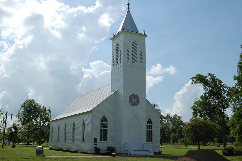 St Gabriel church in Saint Gabriel Louisiana