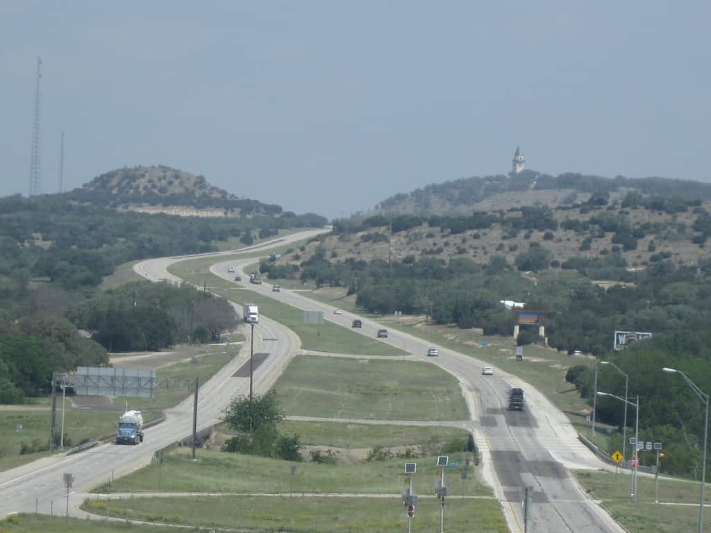 US 281 west of San Antonio