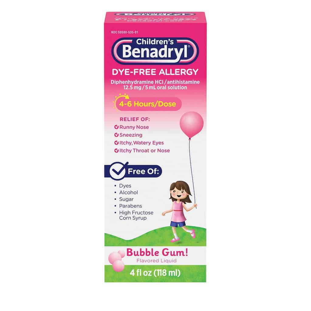 Children's Benadryl is a great choice for cats 12lbs and under