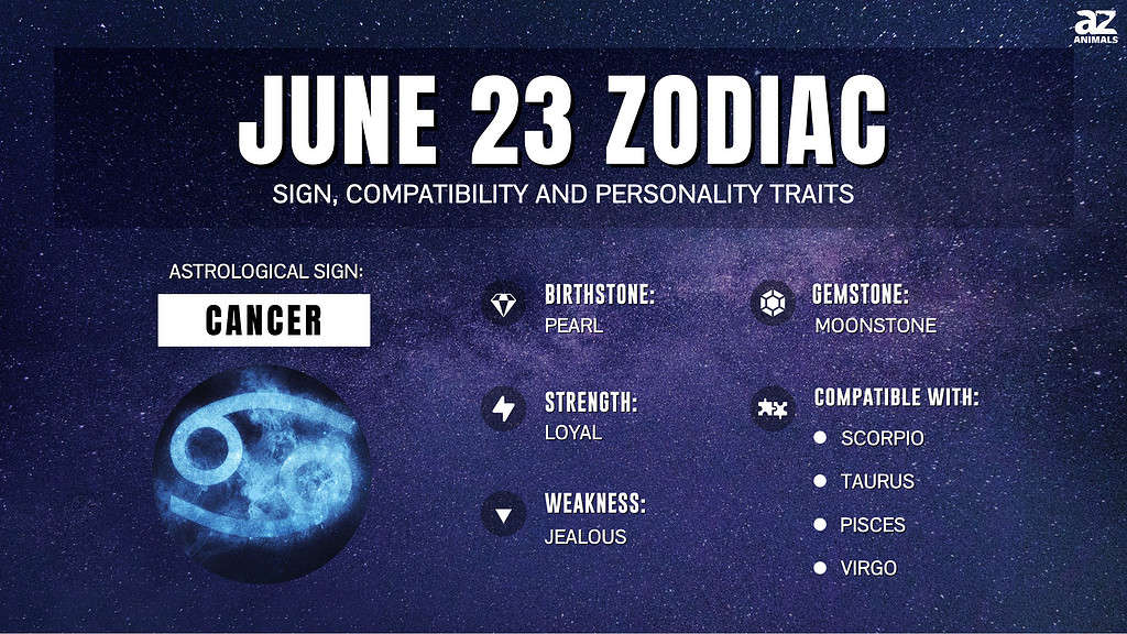 June 23 Zodiac Sign Traits Compatibility And More AZ Animals
