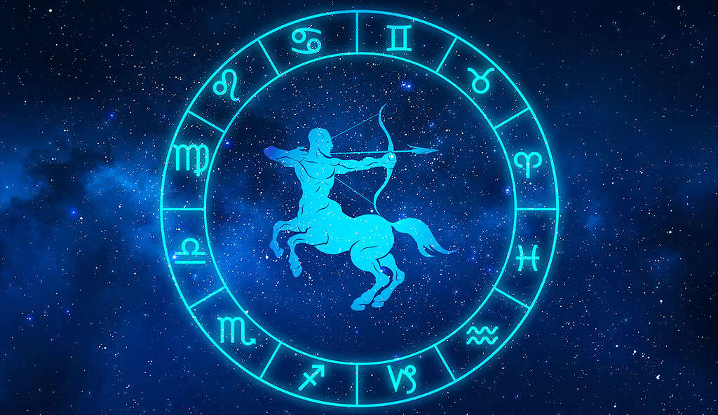 Sagittarius, Astrology Sign, Astrology, Abstract, Night