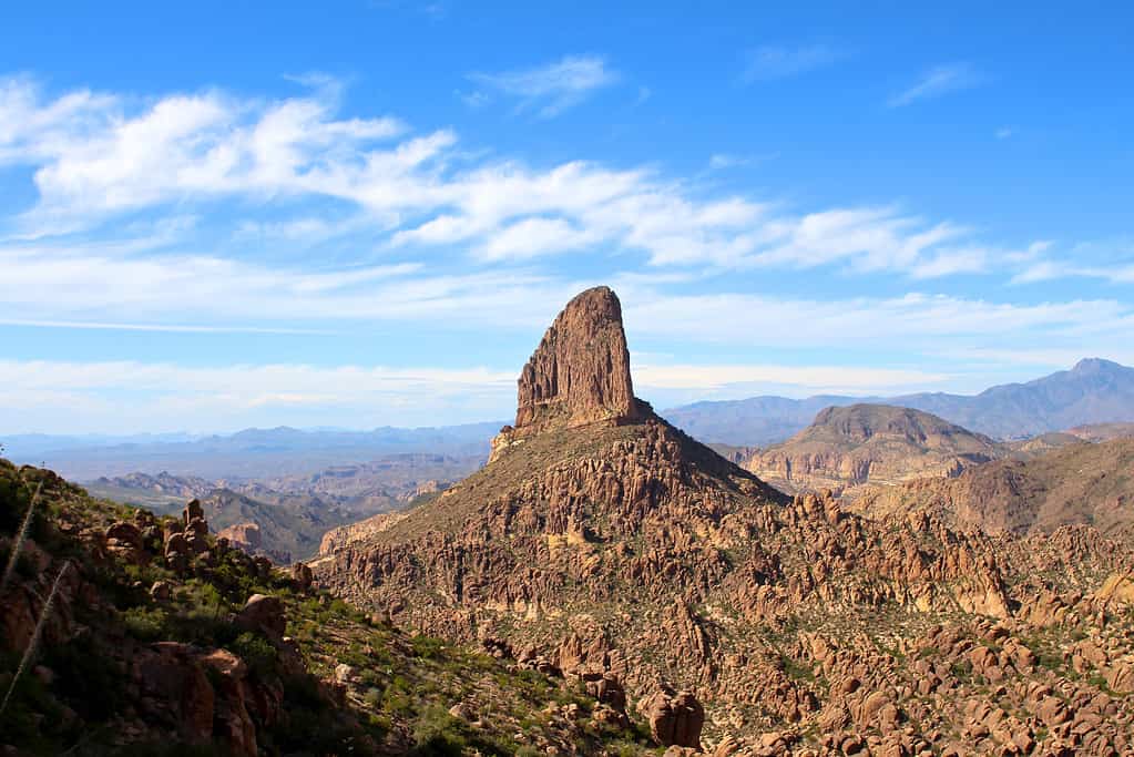 Weaver's Needle in the Superstition Mountains, Arizona