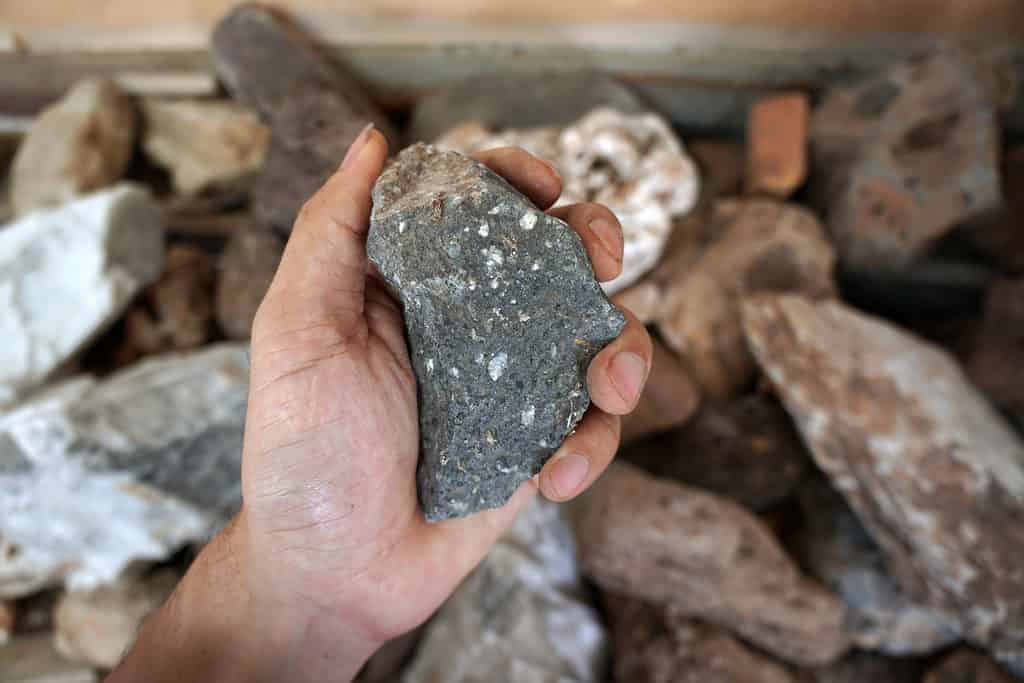 Andesite stone