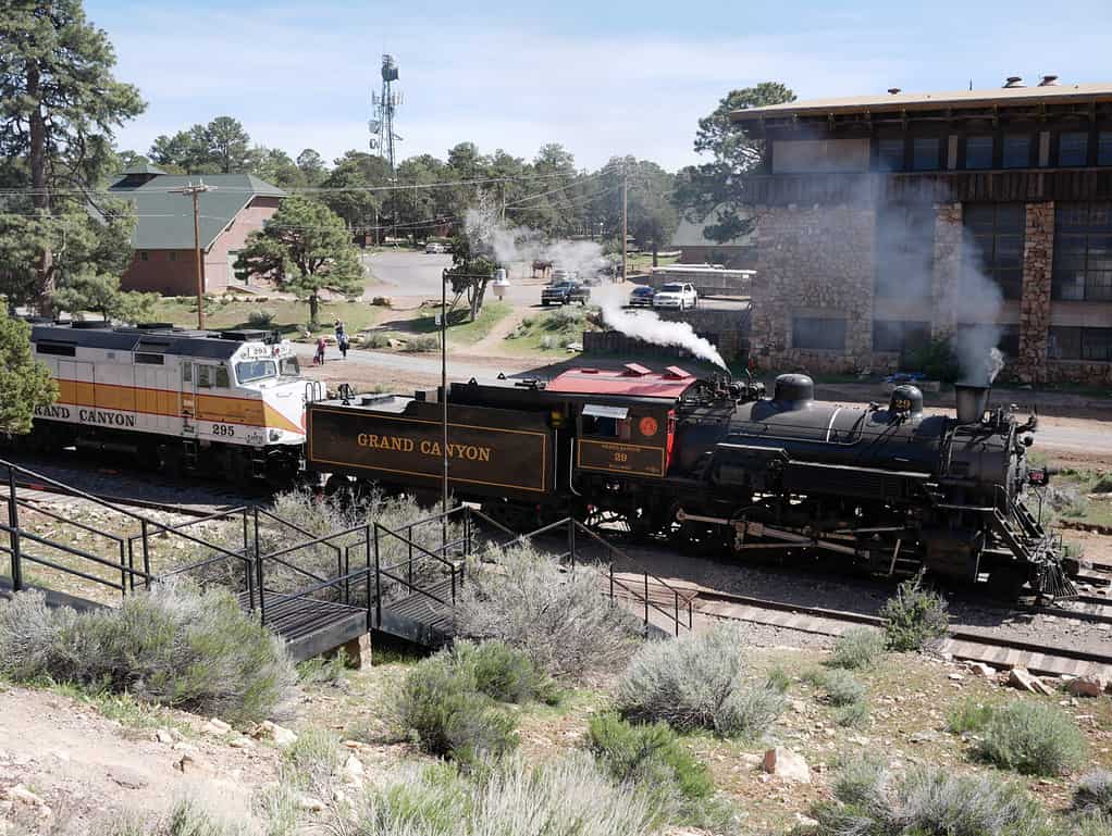 Steam Locomotive at Grand Canyon
