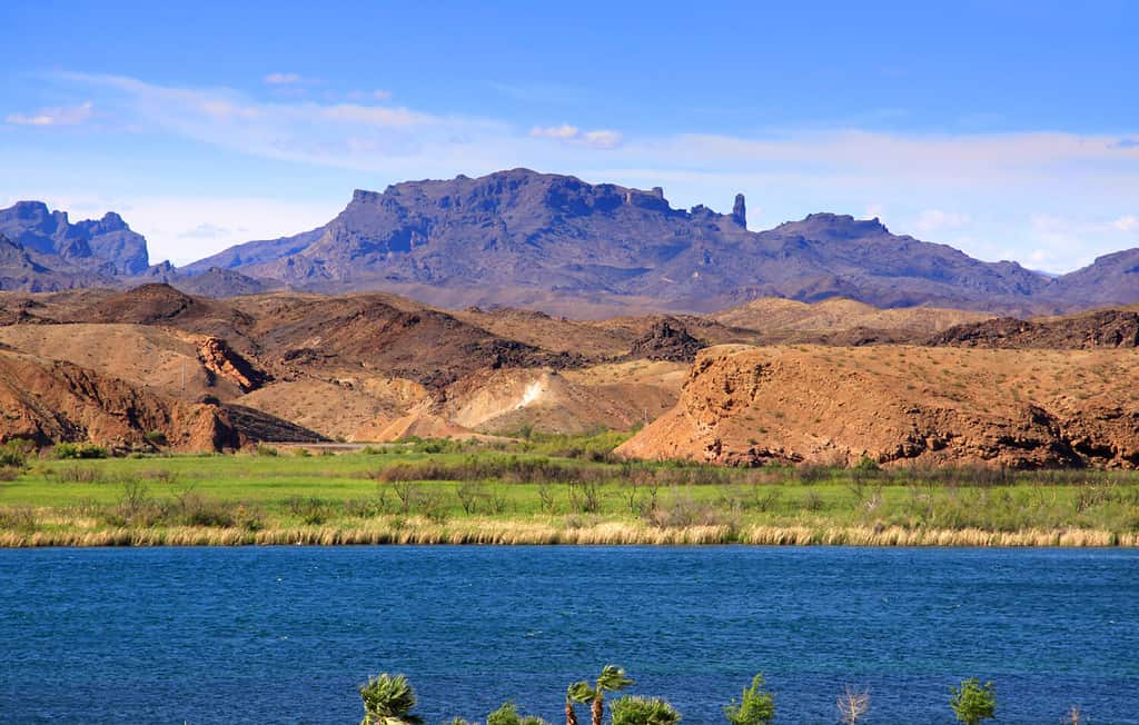 Beautiful landscape of Lake Havasu in Arizona